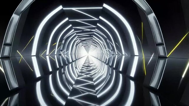 inside the tunnel