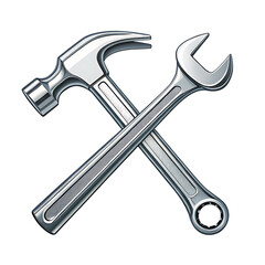 Hammer and Wrench Tools PNG