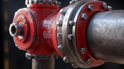Close-up of Raw Meat on a Metal Skewer - BBQ, Grilling, Butcher