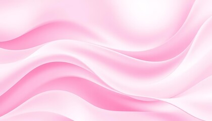 Obraz premium Soft pink curves flow in a wave-like abstract pattern, creating a delicate, ethereal texture, curve, texture