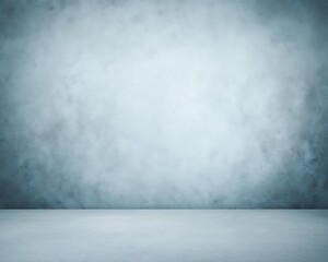 A blank isolated backdrop in dusty blue, ideal for product display and copy space.