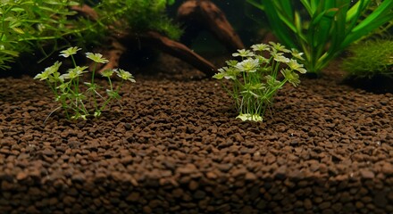 Aquatic Plants in a Planted Aquarium