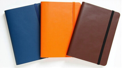 blue book on white background