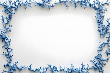 Photo frame on a white background