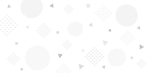 グレーの幾何学模様の背景
