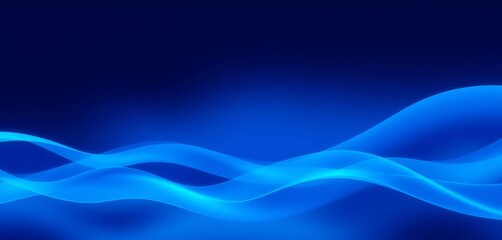 Fototapeta premium Abstract blue wave background Minimalist vector design, perfect for web banners and covers, background, banner