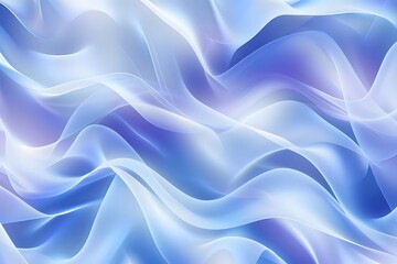 Abstract Blue Waves:  Serene Flowing Curves, Digital Art Background, Smooth Gradient Shades, Elegant Design, Tranquil Texture, Calming Visual,  Dreamlike Atmosphere,  Peaceful Imagery,  Soft Hues,  Su