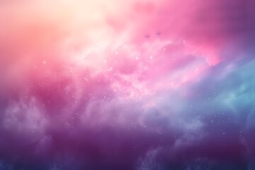 Dreamlike Purple and Pink Cloudscape: A Serene Visual Journey Through Celestial Textures and Soft Hues, Evoking Tranquility and Wonder,  Perfect for Relaxation and Inspiration.