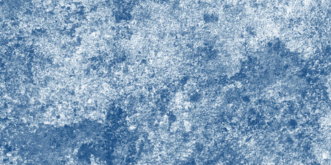 Blue Frost Texture With Streaky Paint Effects and Weathered Detail

