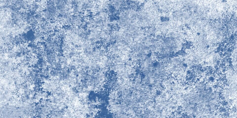 Snow-Covered Abstract With a Stone Base and Frozen White Coating

