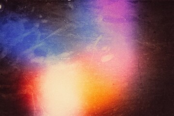 Abstract noisy film texture background with heavy grain, dust and light leak, scratched noisy gradient shape, film grain textures, grunge texture effect, photo overlay filter