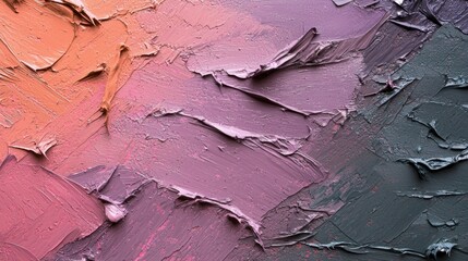 Naklejka premium A painting of a brush stroke with a pink and purple hue