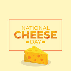 National Cheese Day free template