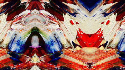 Abstract art background . Hand painting artwork on canvas .