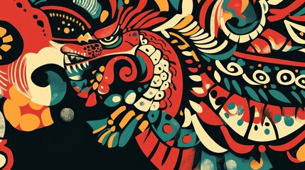 Obraz premium Mexican food is a celebration of vibrant flavors and textures