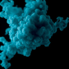 abstract blue wave
