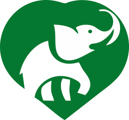 Drawing elephant logo style design inspiration
