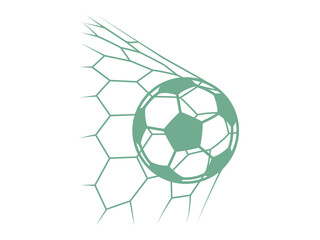 Soccer ball or football in various designs 