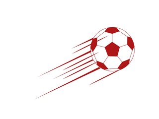 Soccer ball or football in various designs 