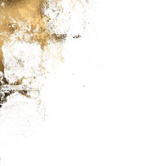 Gold Grunge Overlay grunge background with space for text