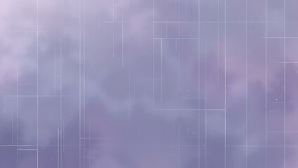 Fototapeta premium A soft, dreamy background with pastel purple hues and subtle grid lines, perfect for creative projects.