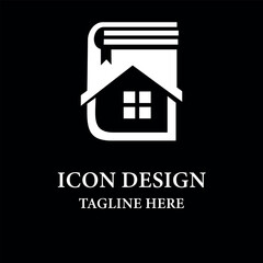House Book Logo Icon