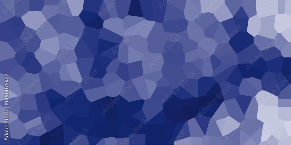 Poster abstract colorful violet, beige mosaic pattern pebble seamless pattern vector illustration. multicol