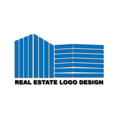 Web line modern color full real estate logo design