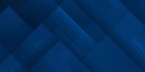 Blue abstract on dark background, Geometric triangle background.