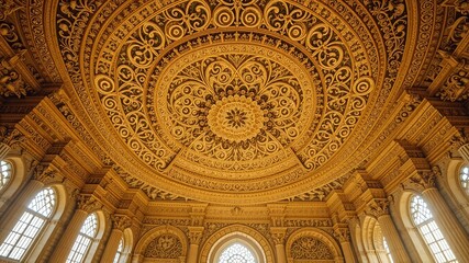 Arcane Archive Chamber - Ornate Ceiling