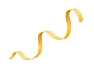 Serpentine streamer ribbon vector background. Colorful celebration paper spiral decoration isolated on white for gift, greeting, festive design.