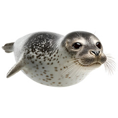 Seal isolated transparent background.