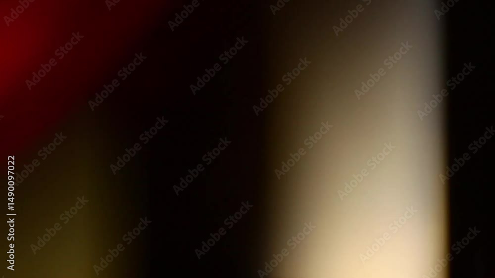 Aufkleber abstract blurred light patterns with warm tones and soft focus