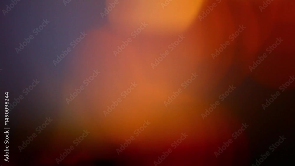 Aufkleber serene abstract light patterns in warm tones with soft gradient blends