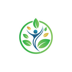 leaf circle mediation logo