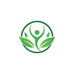 leaf circle mediation logo