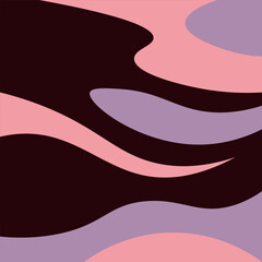 Abstract Liquid Flow Pattern – Pink and Purple Artistic Design