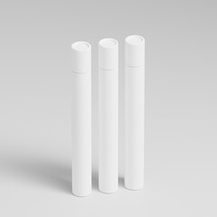 slim paper tube packaging mockup, paper stick twist up container, cylindrical Incense paper box, Sustainable rigid cardboard paper Packaging, Joss Sticks paper tube packaging mockup