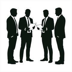 Professional Business Team Discussion