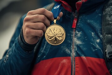 Maple leaf medal shines on athlete