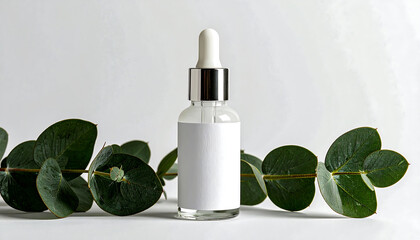 Natural Beauty Serum with Eucalyptus Leaves