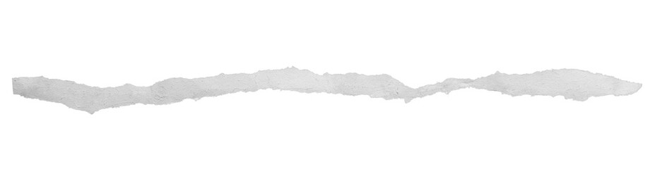 white torn or ripped paper isolated on transparent png background,realistic torn paper edges	