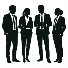 Professional Business Team Discussion