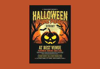 Halloween Party Flyer