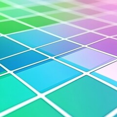 Vibrant Pastel Color Palette: Gradient Square Background Image