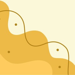 Cartoon worm in a circle on a white background with nature elements like leaves, water drops, and a fish, in a cute and eco-friendly design