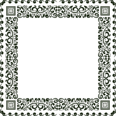 Beautiful flower art and mandala vector design