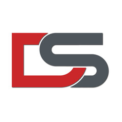 Web line modern color full letter logo design