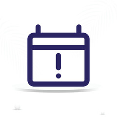 calendar explanation icon, wrong date