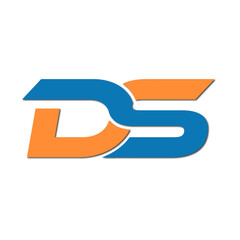 Web line modern color full letter logo design